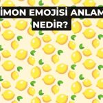 Limon Emojisi