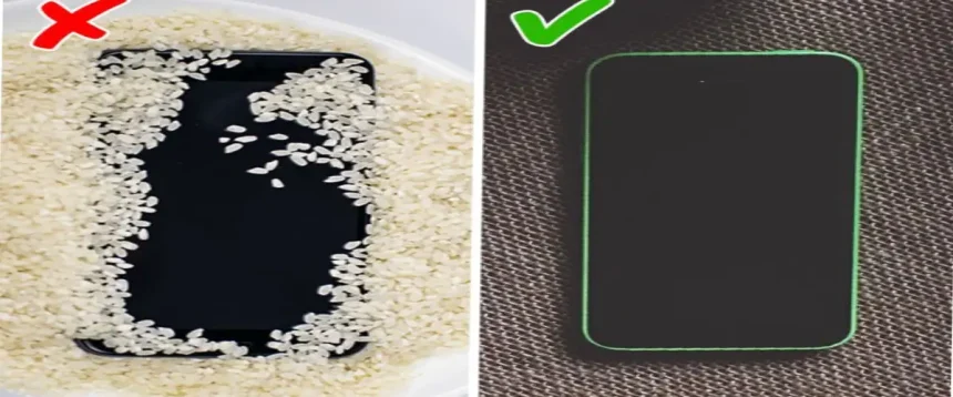 su girmiş telefona bunu sakın yapmayın