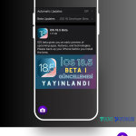 beklenen İOS Beta Sürümü Yayınlandı